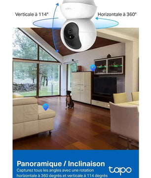 Tapo Caméra C210 - Pack Duo Caméra de Surveillance Wifi 2K | Sécurité Intérieure - Cpourtoi.Net