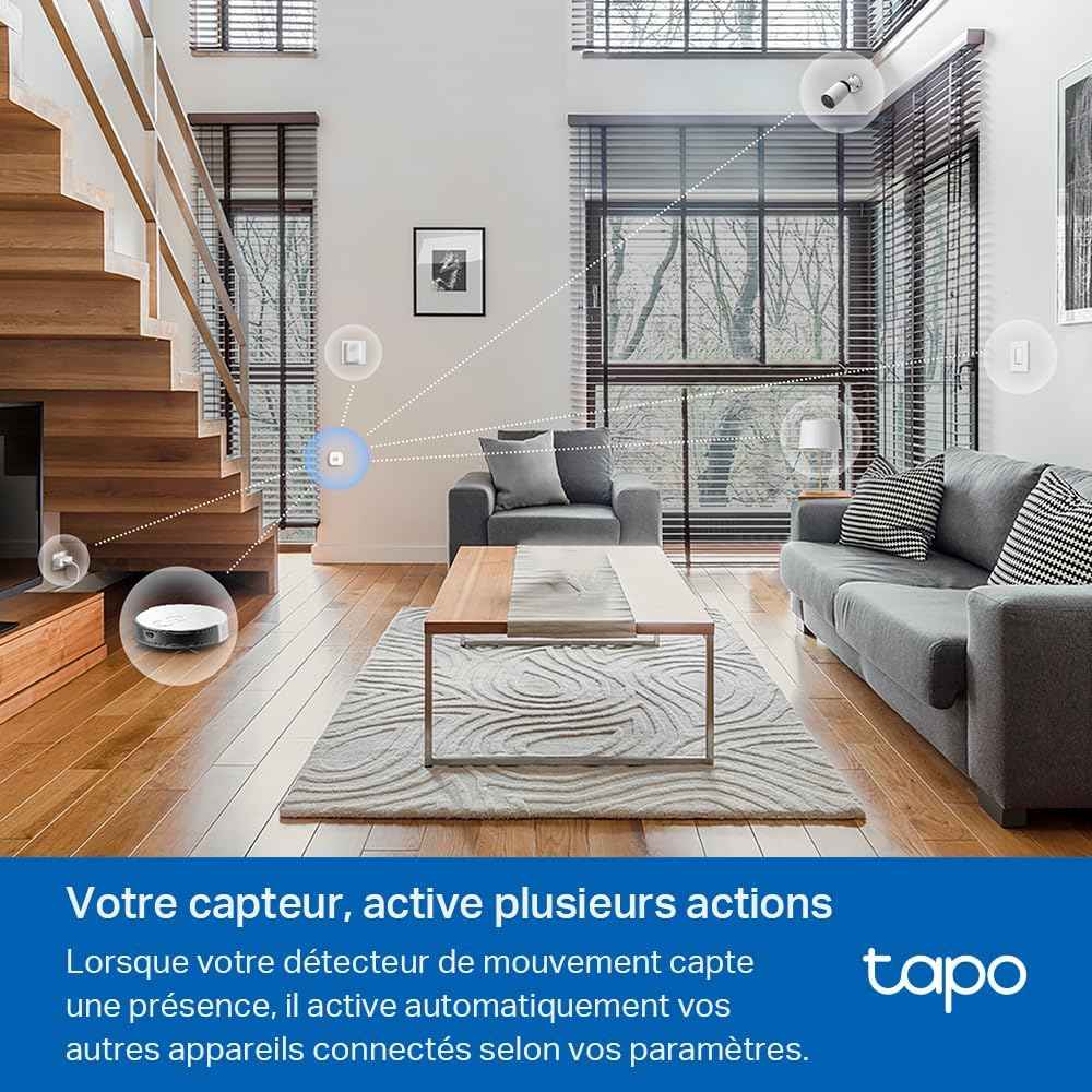 Tapo Kit Détecteur T30 Fenêtres et Portes - Sécurité et Confort - Cpourtoi.Net
