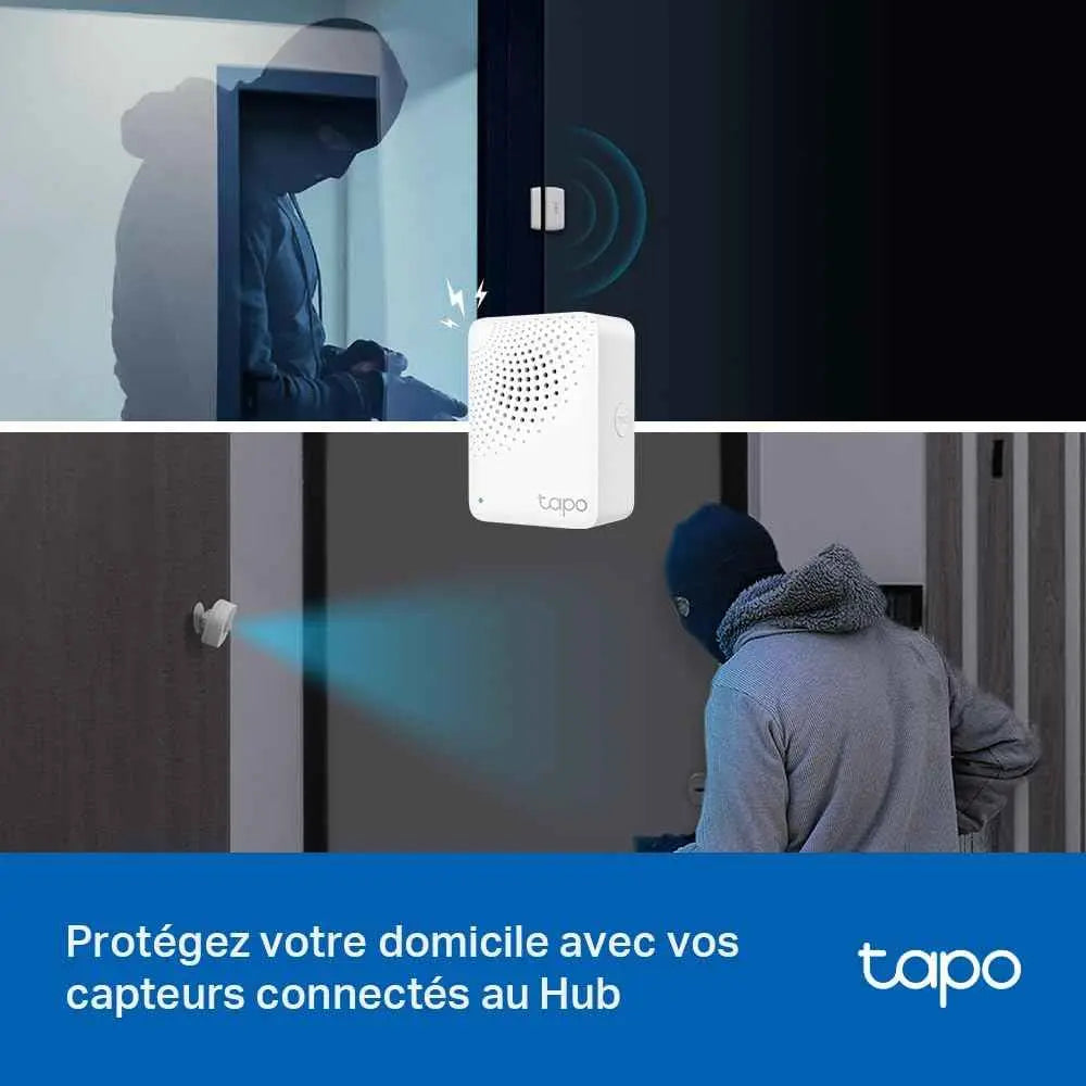 Tapo Kit Détecteur T30 Fenêtres et Portes - Sécurité et Confort - Cpourtoi.Net