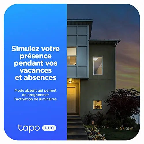 Tapo Pack 2 Prises Connectées P110 - Contrôle Alexa, Google, Écologique - Cpourtoi.Net