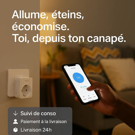 Tapo Prise Connectée 16A - Contrôle Intelligent et Économies - Cpourtoi.Net