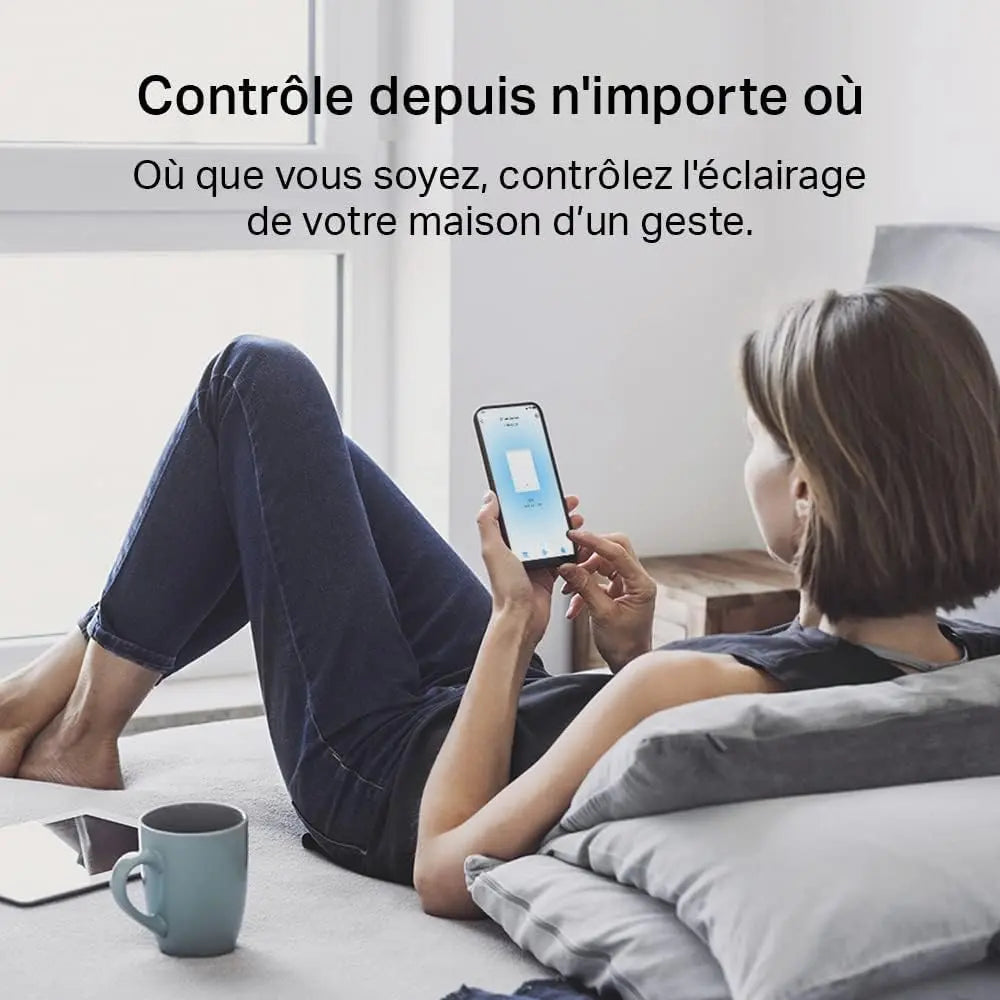 Tapo T100 Détecteur de Mouvement Intelligent, Détection à Large Portée, Allumage Automatique des Lumières, Compatible Alexa et Google Home, Batterie Longue Durée, Programmable, Hub requis - Cpourtoi.Net