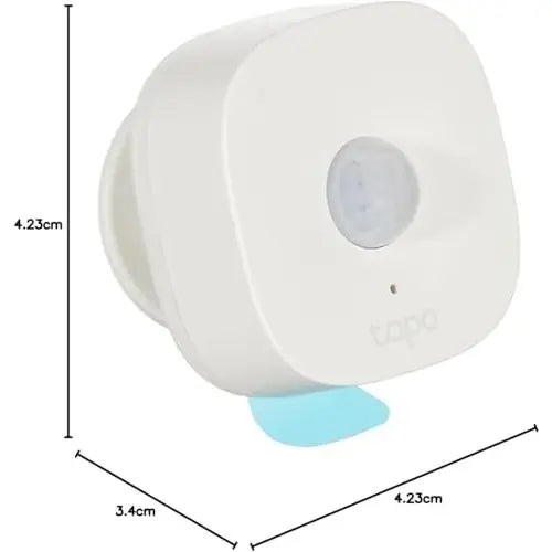 Tapo T100 Détecteur de Mouvement Intelligent, Détection à Large Portée, Allumage Automatique des Lumières, Compatible Alexa et Google Home, Batterie Longue Durée, Programmable, Hub requis - Cpourtoi.Net