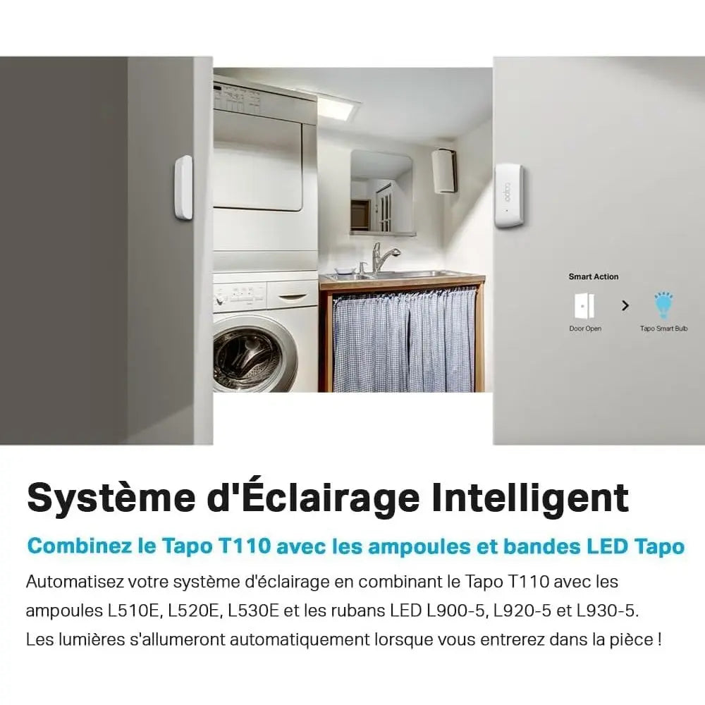 Tapo T110 Capteur Intelligent – Sécurité Connectée Instantanée - Cpourtoi.Net