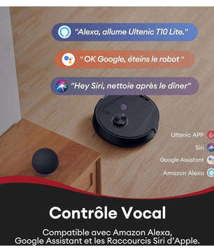 Ultenic T10 Lite Robot Aspirateur Laveur | Auto-Vidage et Smart Vacuum - Cpourtoi.Net