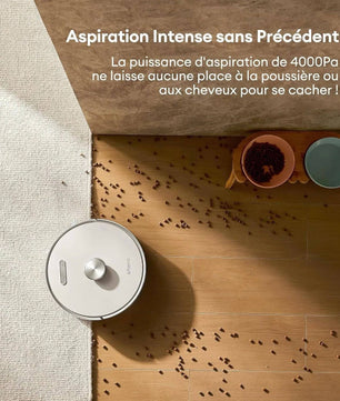 Ultenic Aspirateur T10 Robot - Auto Vidage, Lidar Précis - Cpourtoi.Net