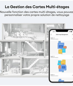 Ultenic Aspirateur T10 Robot - Auto Vidage, Lidar Précis - Cpourtoi.Net