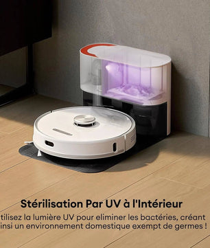 Ultenic Aspirateur T10 Robot - Auto Vidage, Lidar Précis - Cpourtoi.Net