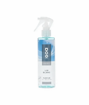 GOA Vaporisateur Lin Blanc 250ml - Parfum d'intérieur, linge frais - Cpourtoi.Net