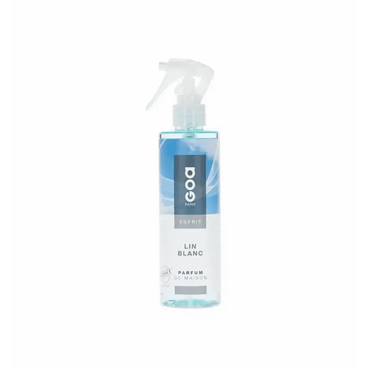 GOA senteur Vaporisateur Lin Blanc Esprit 250ml pour un parfum d'intérieur frais - Cpourtoi.Net