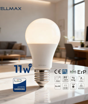 WELLMAX Ampoule Rechargeable 11W LED - Fiable, Économique - Cpourtoi.Net