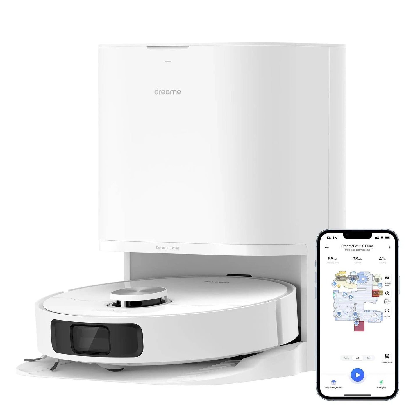 Dreame L10 Prime - Nettoyage Intelligent, Contrôle App - Cpourtoi.Net