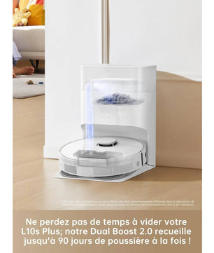 Dreame L10 Prime - Robot Aspirateur Laveur | Nettoyage Automatique et Intelligent - Cpourtoi.Net