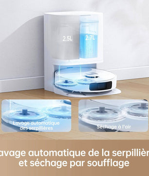 Dreame L10 Prime - Robot Aspirateur Laveur | Nettoyage Automatique et Intelligent - Cpourtoi.Net