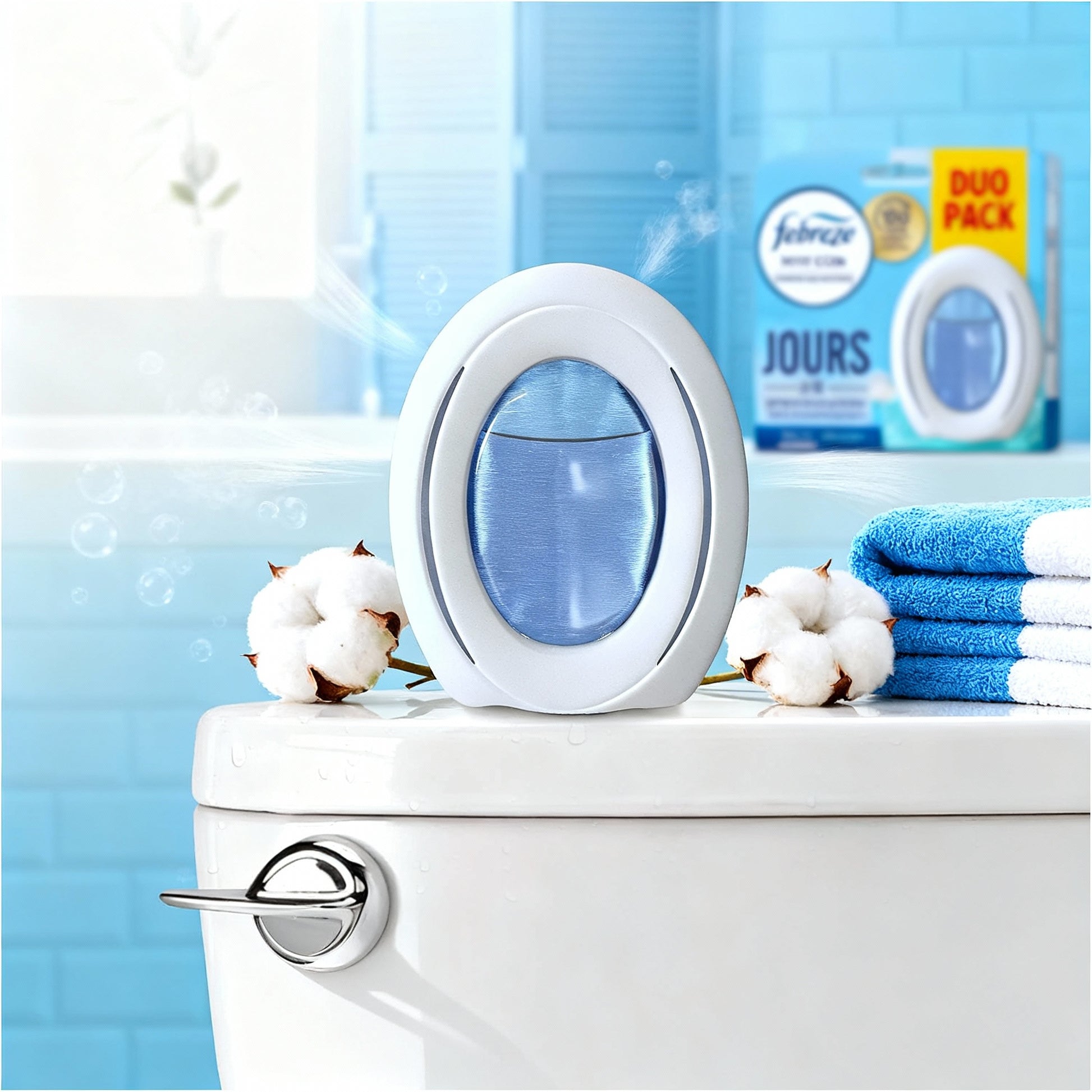 Febreze Petit Coin Pureté Coton – Fraîcheur Durable et Écolo - Cpourtoi.Net