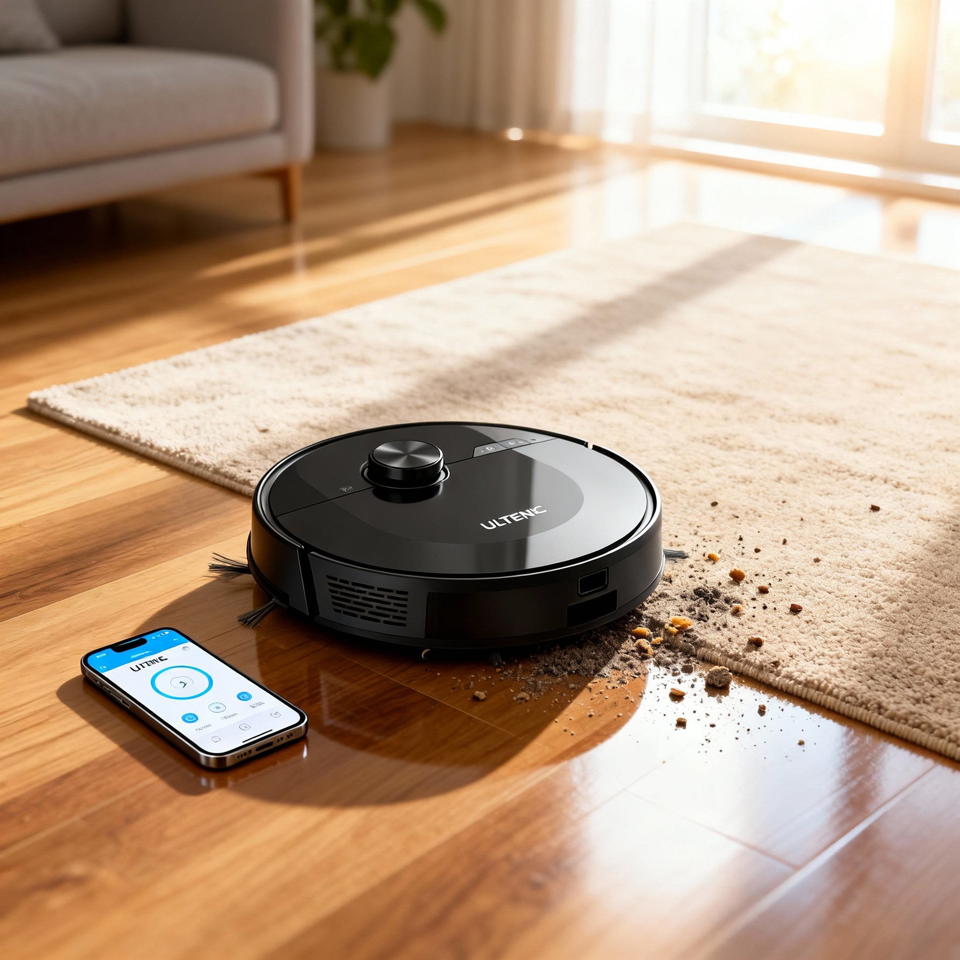 Ultenic D10 LiDAR - Nettoyage optimal avec technologie de navigation avancée - Cpourtoi.Net