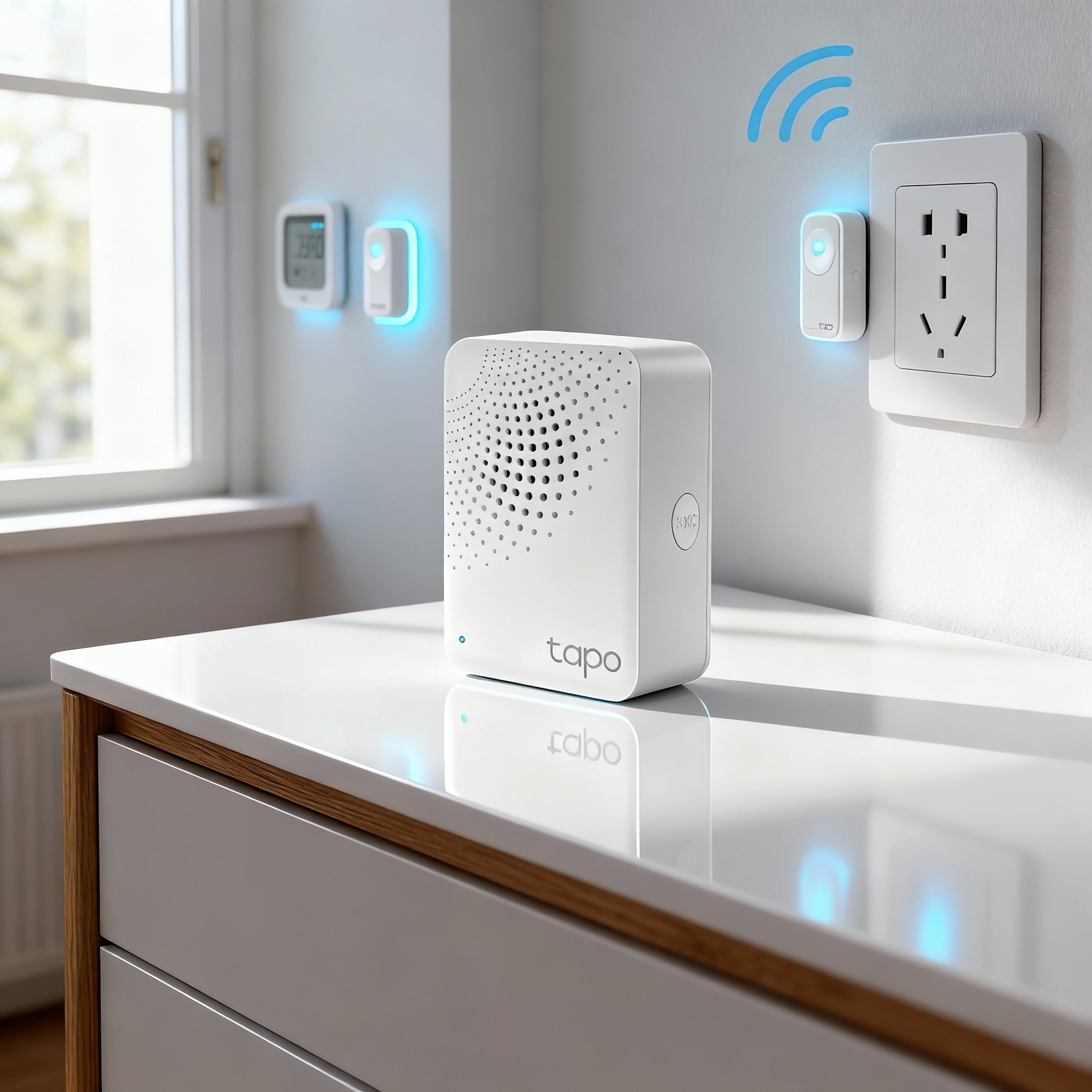 TP Link Tapo H100 Smart Hub – Maison Connectée et Confort au Quotidien