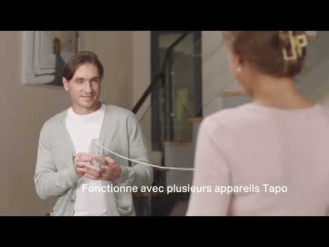 Le détecteur Tapo T100 fonctionne avec plusieurs appareils Tapo, parfait pour automatiser la sécurité et l’éclairage de votre maison.