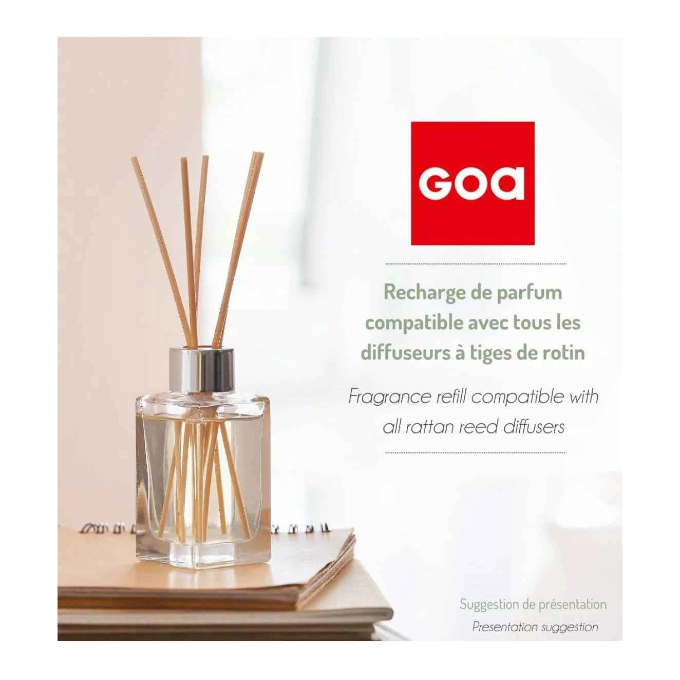 Recharge de parfum Joli cœur - Goa 500ml - Cpourtoi.Net
