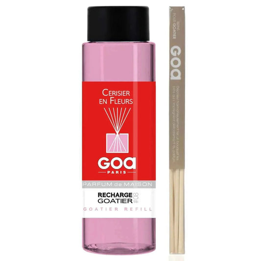 Goa Recharge Cerisier en Fleurs - Senteur Florale, Parfum d'Intérieur - Cpourtoi.Net