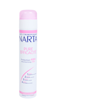 Déodorant Narta anti transpirant pure efficacité protection 48 H 200 ml - Cpourtoi.Net