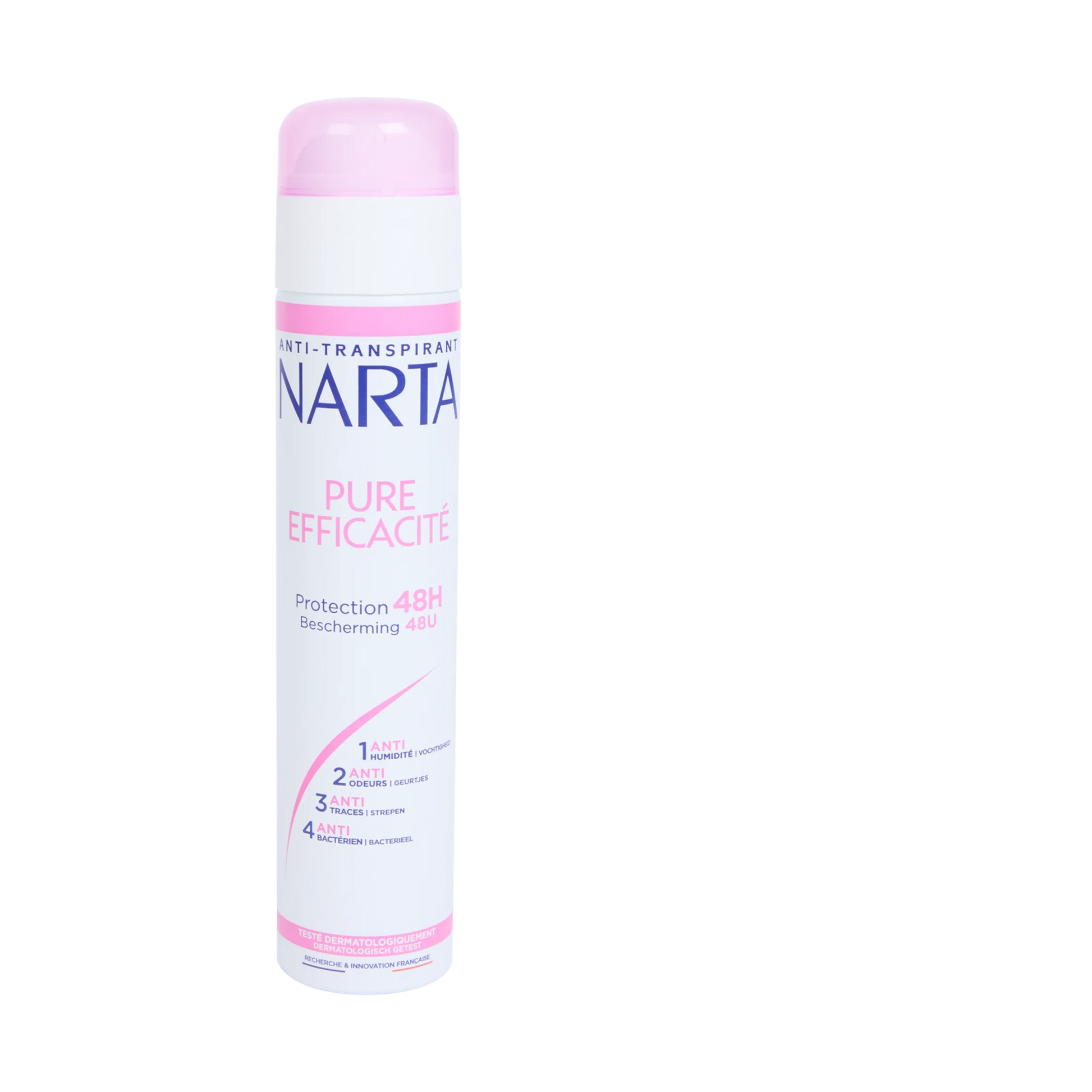 Déodorant Narta anti transpirant pure efficacité protection 48 H 200 ml - Cpourtoi.Net