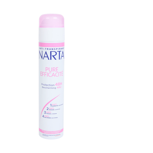 Déodorant Narta anti transpirant pure efficacité protection 48 H 200 ml - Cpourtoi.Net