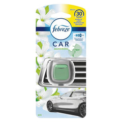 Febreze Car Jasmin Blanc - Fraîcheur Durable, Parfum Frais
