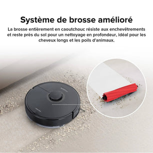roborock Q7 Max Robot aspirateur Laveur 2 en 1, Aspiration de 4200Pa, Navigation PreciSense LiDAR, 3D Cartographie, 180min Durée, Zones Interdites, Routines Personnalisées, Contrôle APP/Alexa, Blanc Cpourtoi.Net