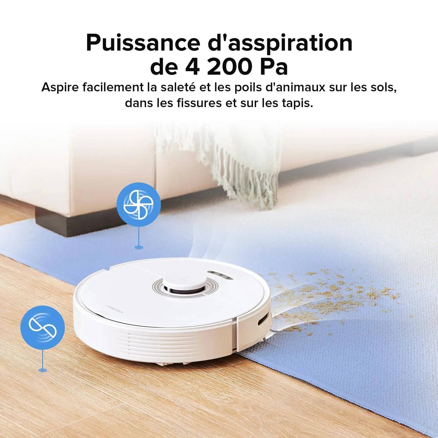 Roborock Q7 Max Robot - Nettoyage Efficace et Silencieux - Cpourtoi.Net