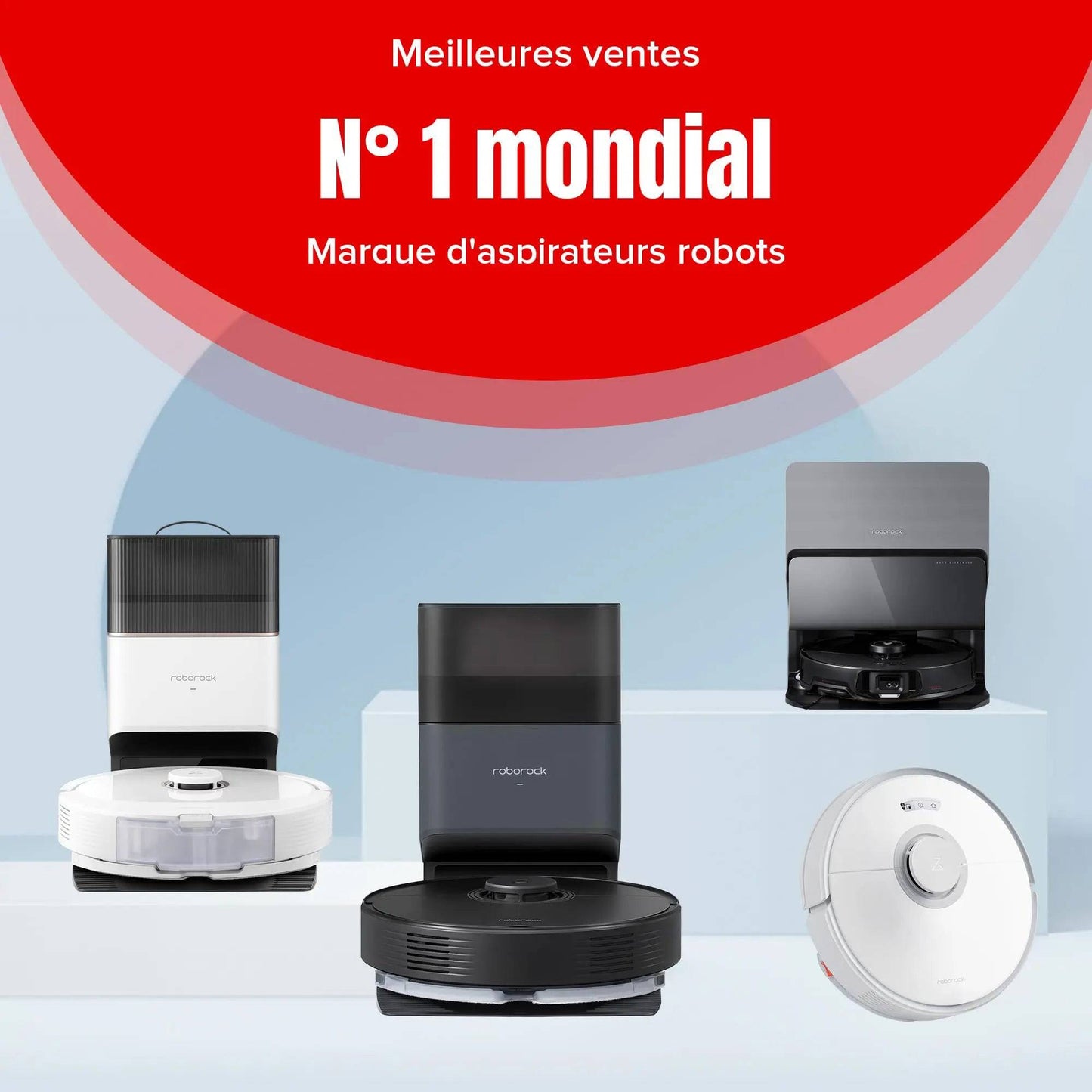 Roborock Q7 Max Plus - Aspirateur Robot, Laveur Auto - Cpourtoi.Net
