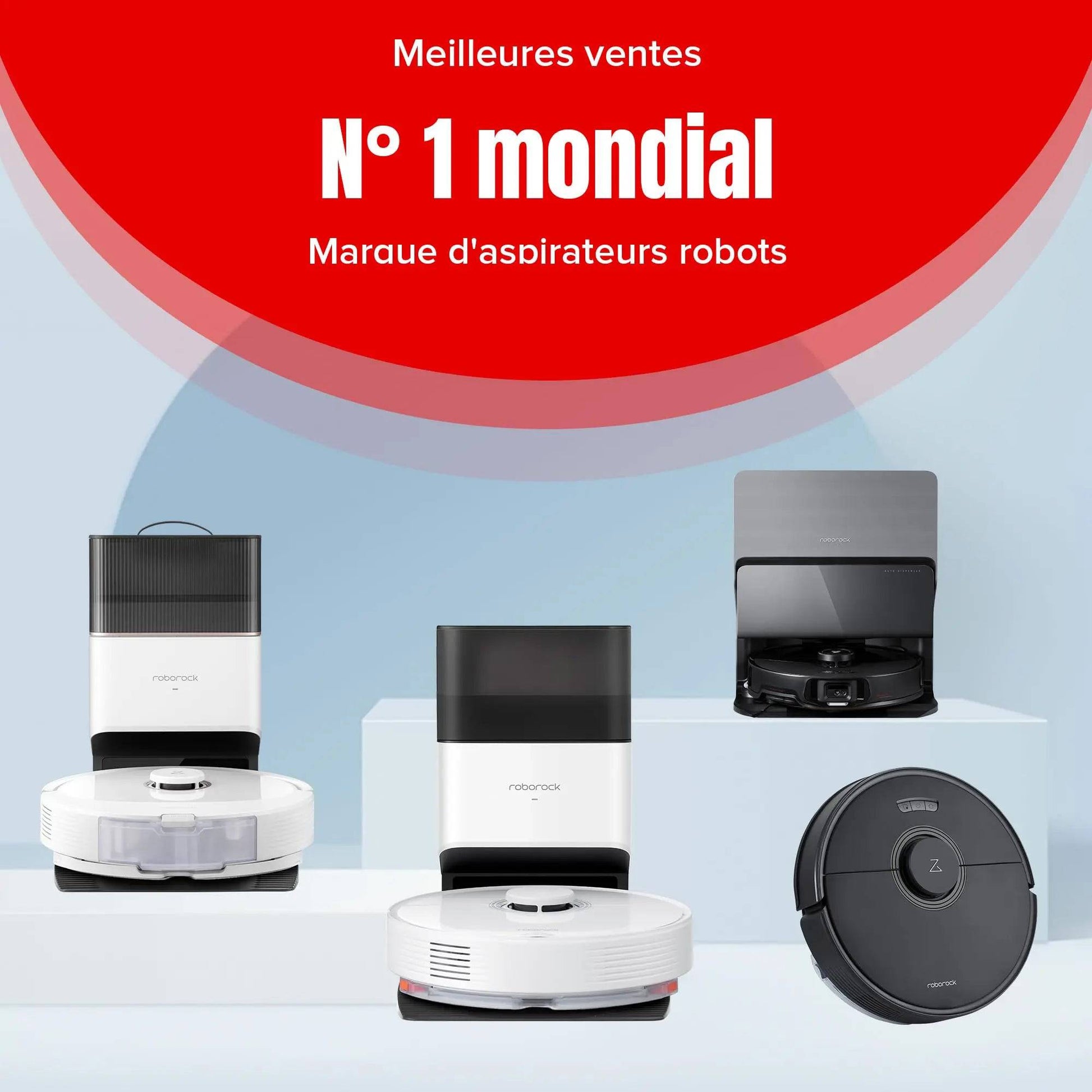 roborock Q7 Max+ Robot Aspirateur Laveur avec Station de Vidage Auto, 4200Pa Aspiration, Navigation PreciSense LiDAR, 3D Cartographie, Zones Interdites, Routines Personnalisées, Contrôle APP/Alexa Cpourtoi.Net