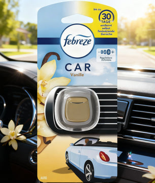 Febreze Car Vanille - Élimine Odeurs, Fraîcheur Durable - Cpourtoi.Net