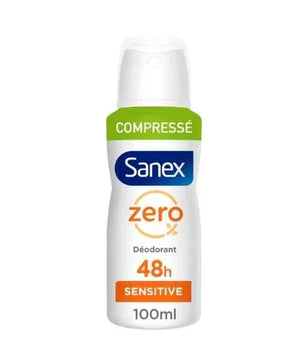 DÉODORANT SANEX COMPRESSÉ SENSITIVE 48H — Protection Douceur pour Peaux Sensibles