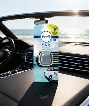 Febreze Diffuseur Voiture Envolée Marine - Fraîcheur et Élimination des Odeurs - Cpourtoi.Net