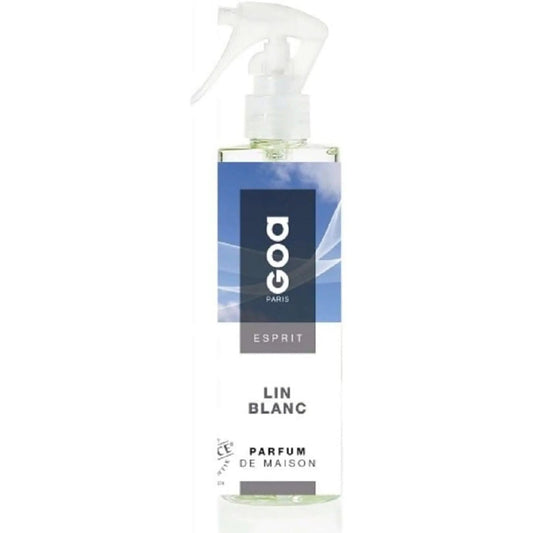 Vaporisateur Goa Lin Blanc 250ml - Parfum d'Intérieur et Senteurs pour la Maison - Cpourtoi.Net