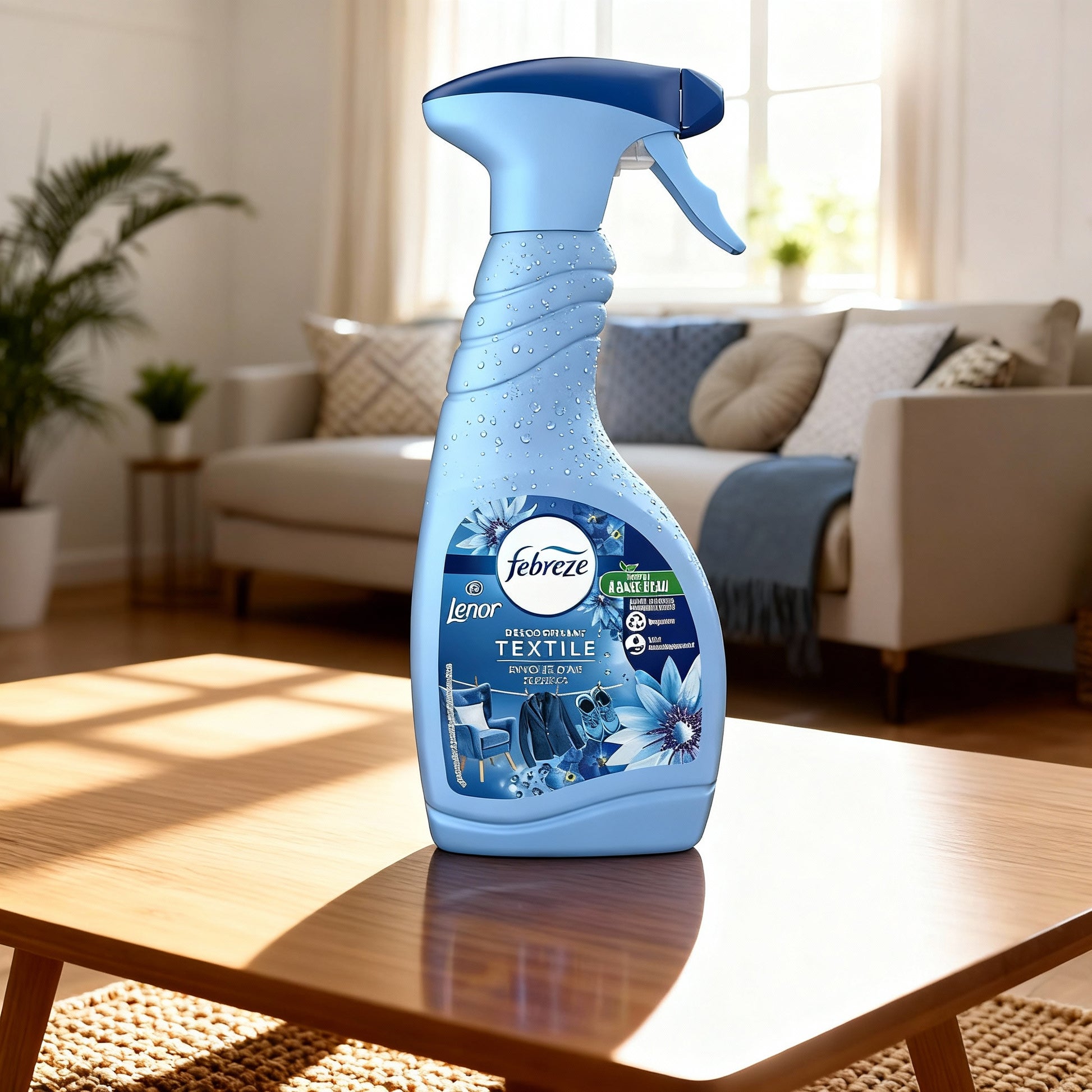 Febreze Spray Désodorisant Lenor - Odeurs Fraîches, Durable - Cpourtoi.Net