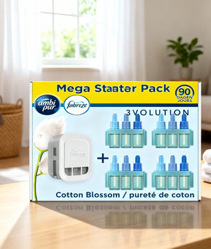 Febreze 3Volution Purité Coton - Fraîcheur Durable et Propreté Garantie - Cpourtoi.Net
